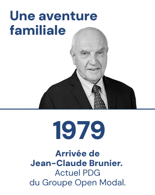 1979 – Arrivée de Jean-Claude Brunler, futur PDG du groupe Open Modal.